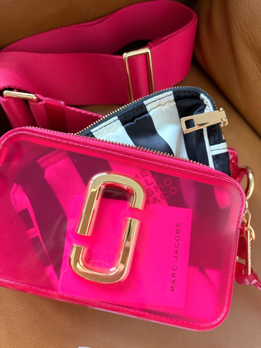 MARC JACOBS JELLY SNAPSHOT pink